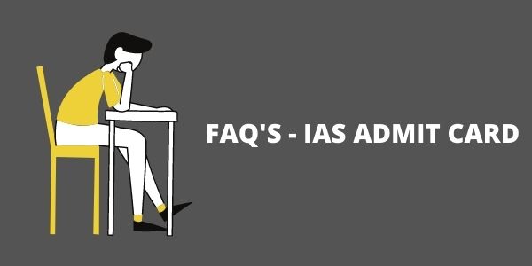 UPSC Admit Card Download/UPSC Admit Card, know the FAQ's .