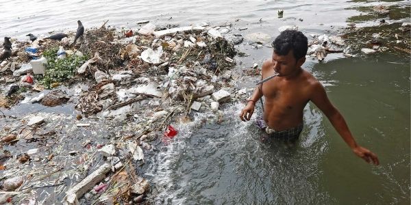 Know about the case study on ganga action plan and background of the project