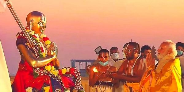 Ramanujacharya statue
